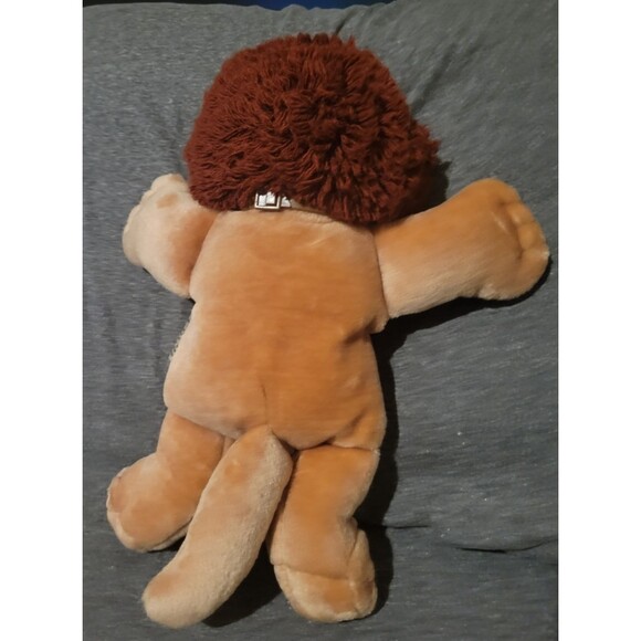 Vintage 1983 Cabbage Patch Kids Koosas Girl Lion Dog w/Dress Furskin Bear Doll - Picture 10 of 15